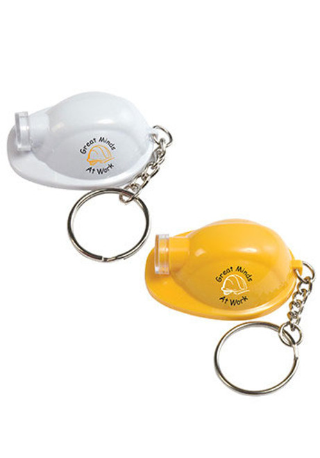Hard Hat w/Light Keychains