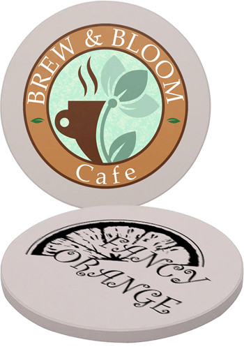 Round Absorbent Stone Coasters