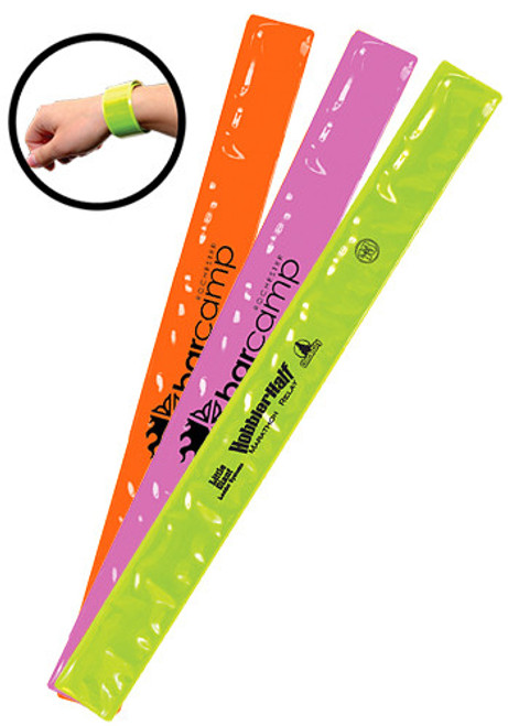 Reflective Safety Slap Bracelets