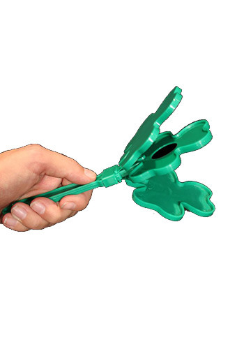 Green Shamrock Hand Clappers
