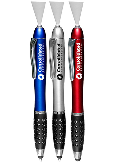 Gripper Stylus Pens with Led Light