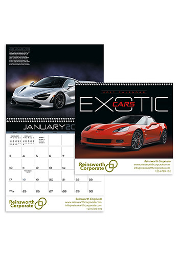 Exotic Cars Calendars