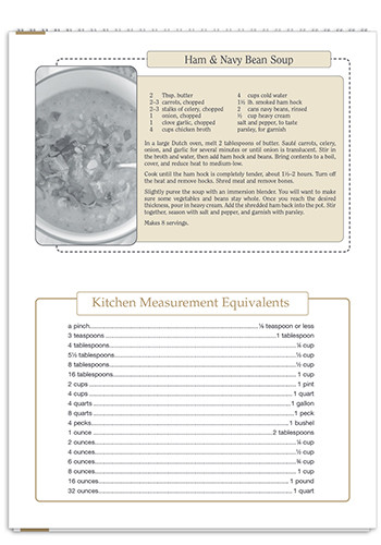 Triumph Recipe Pocket Calendars