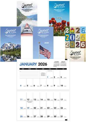 Colorful Impressions Monthly Pocket Planners