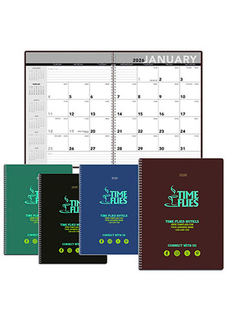 Spiral Monthly Planners