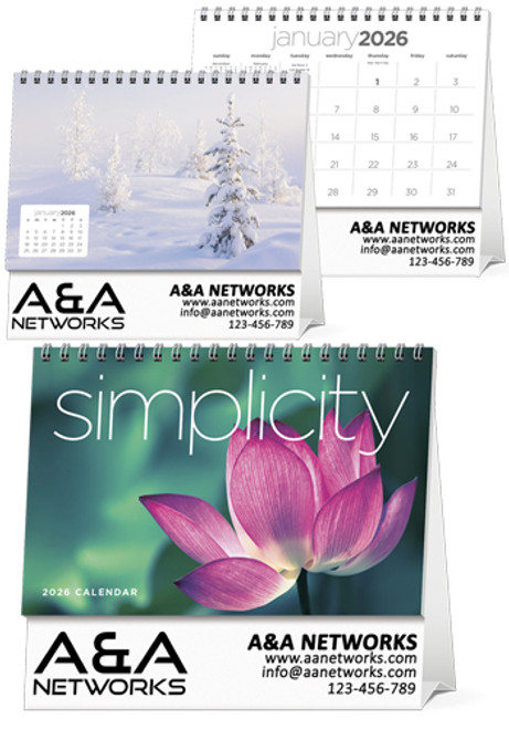Simplicity Large Desk Calendars