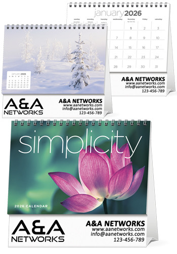 Simplicity Large Desk Calendars