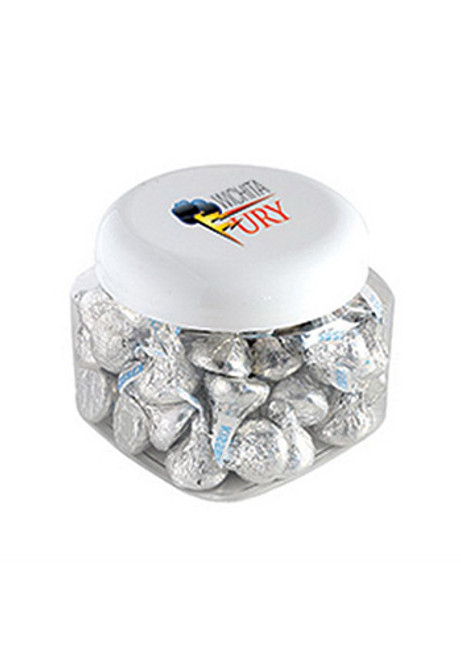Hershey kisses in Large Snack Canisters