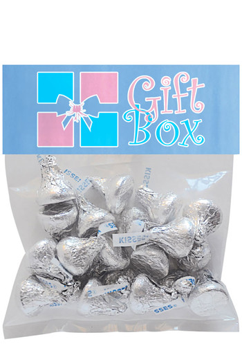 Hershey Kisses in Small Header Pack
