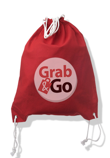 Cotton Drawstring Tote Bags
