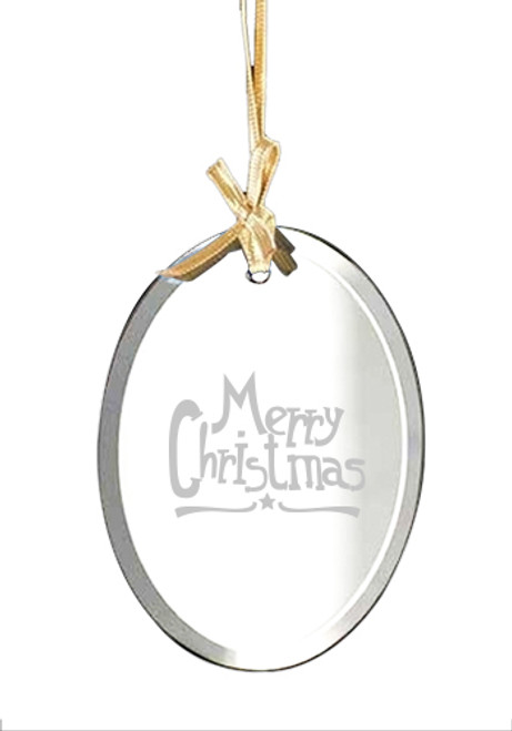 Oval Jade Glass Ornaments
