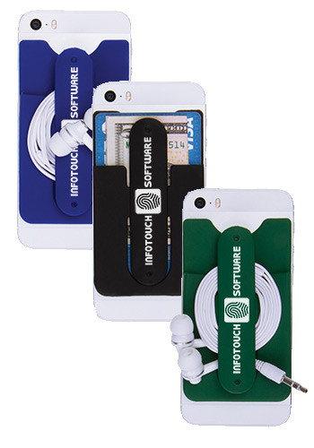 3-in-1 Cell Phone Card Holders and Stand