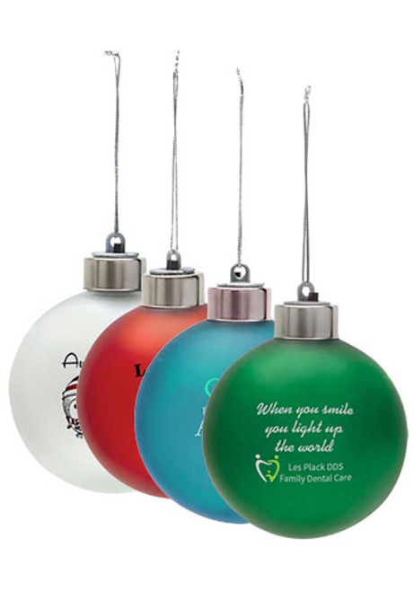 Light-Up Shatter Resistant Ornaments
