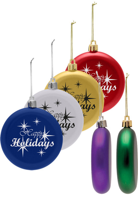 Flat Round Ornaments