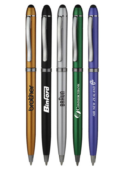 Twist Action Plastic Stylus Pens