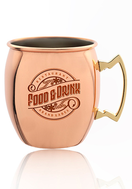 16 oz. Copper Coated Moscow Mule Mugs