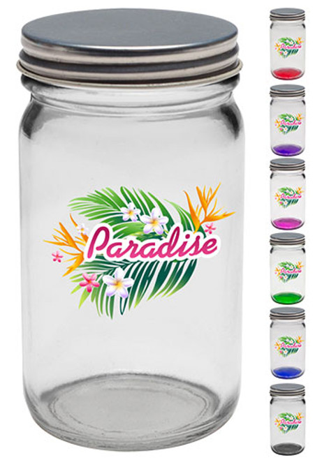 8 oz. Small Mason Jars with Lids