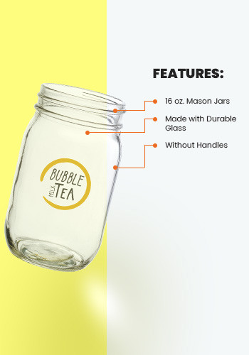 16 oz. Mason Jars Drinking Glass