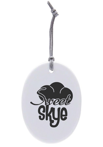 Oval Ceramic Ornaments