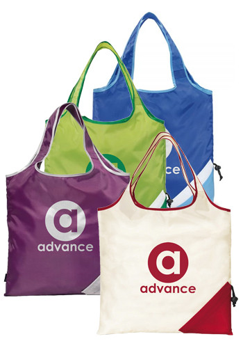 Lattitude Foldaway Shopper Tote Bags