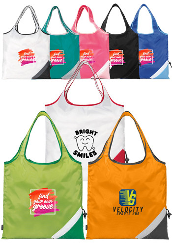 Lattitude Foldaway Shopper Tote Bags