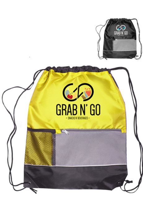 Front Pocket Drawstring Backpacks Front Pocket Drawstring Backpacks