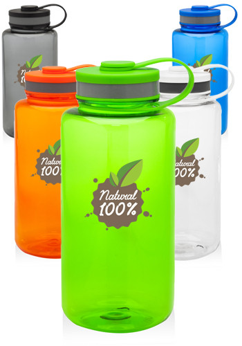 38 oz. Wide Mouth Water Bottles