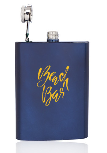 Verano 8 oz. Stainless Steel Hip Flasks