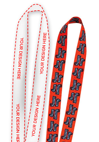 Fine Dye Sublimated Lanyards