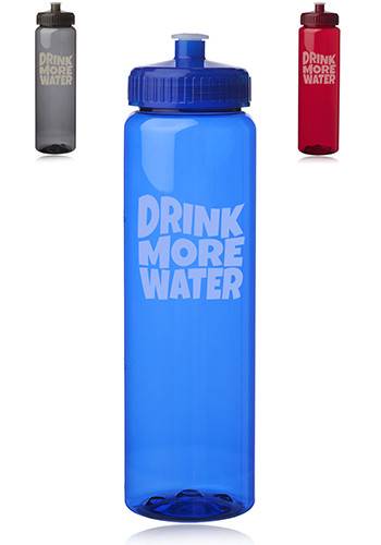 32 oz. Poly-Clear Plastic Water Bottles