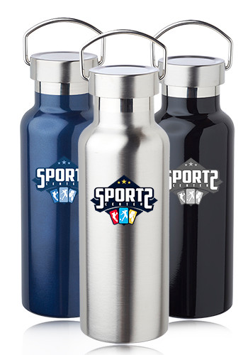 17 oz. Stainless Steel Canteen Water Bottles