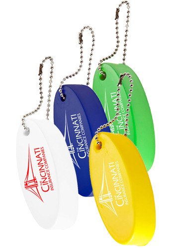 Oval Floater Keytags