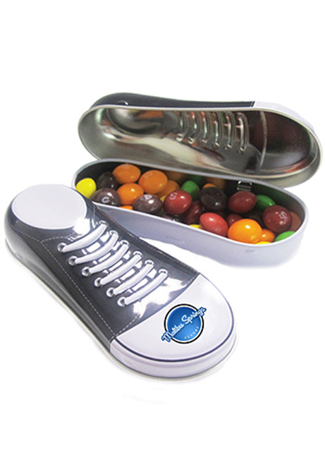 Sneaker Tin with Skittles Fillings Sneaker Tin with Skittles Fillings