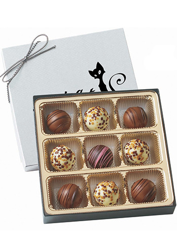 Truffle Gift Box with 9 Assorted Truffles
