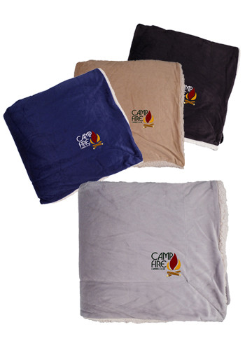 Extra Large Lambswool Microsherpa Throw