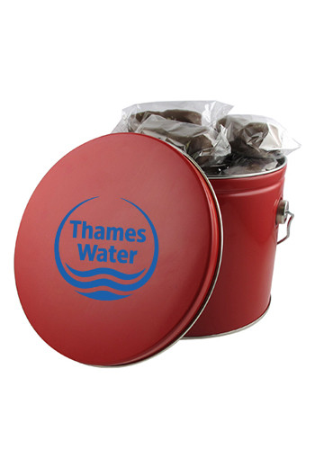 Half Gallon Tins with Milk Chocolate S Mores