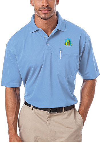 Blue Generation Adult Pocketed Il-50 Polo Shirts
