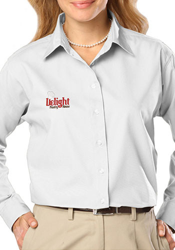 Blue Generation Ladies Poplin Dress Shirts