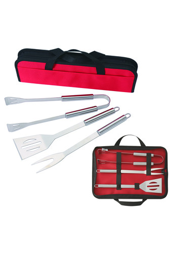 3 Piece BBQ Sets with Case