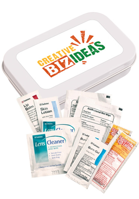 Beach Necessity Kits in a Tin