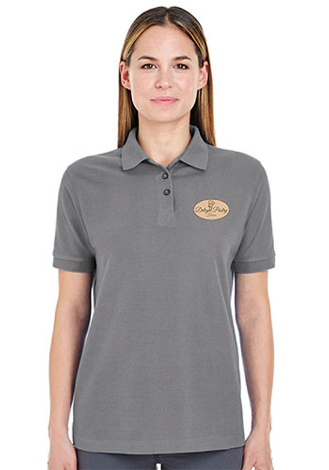 UltraClub Ladies' Whisper Piqué Polo Shirts