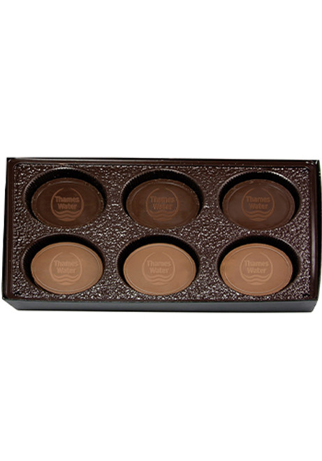 Cookie Gift Box with 6 Round Cookies Cookie Gift Box with 6 Round Cookies