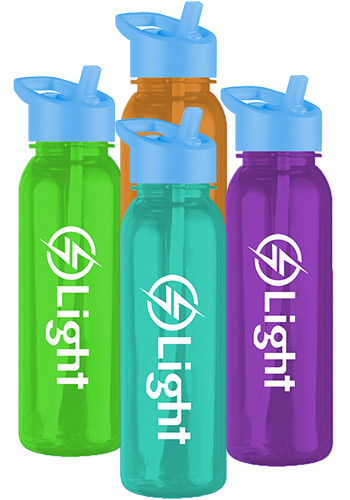 24 oz. Tritan Outdoorsman Bottles with Flip Straw Lid
