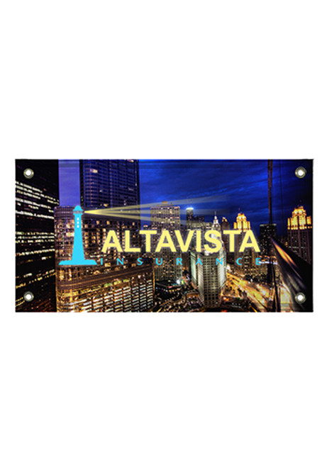 13 oz Vinyl Single-Sided 2 x 4 Banners