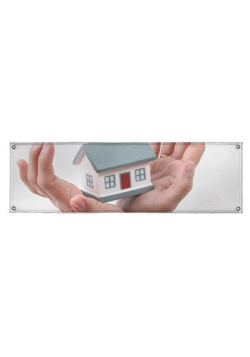 6W x 3H ft. Durable Vinyl Single-Sided Banners