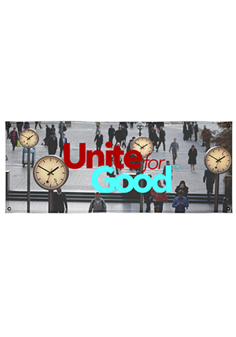 10W x 4H ft. Durable Vinyl Single-Sided Banners