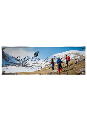 6W x 2H ft. Mesh Vinyl Single-Sided Banners