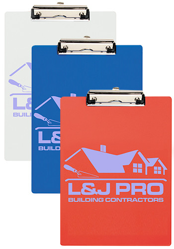 Letter Size Clipboards with Metal Spring Clip