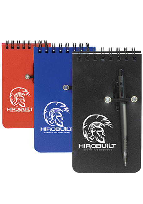 Pocket Sized Spiral Jotter Notepads with Pens