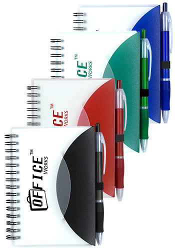 Spiral Notepads with Pens